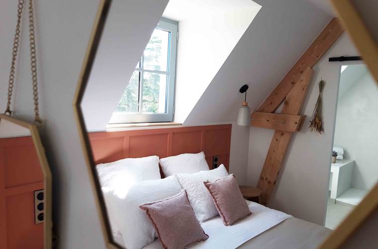 Chambre-Tilleul-Miroir-Maison-Chemin-chambres-d-hotes-Amboise-Touraine-Centre-Val-de-Loire