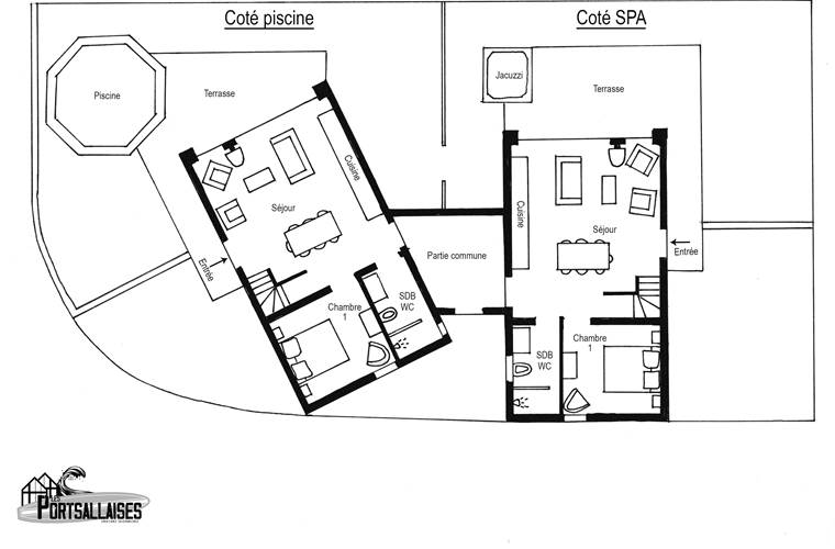 plan global rez de chaussée