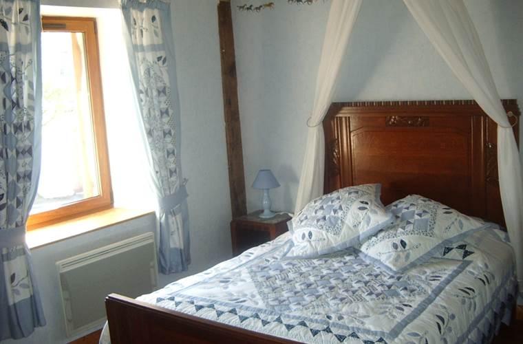 chambre bleue