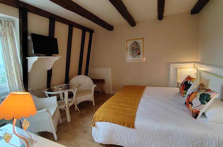 chambre double, capucine