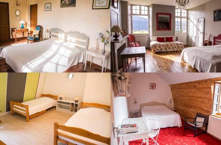 4 chambres accueil tribu