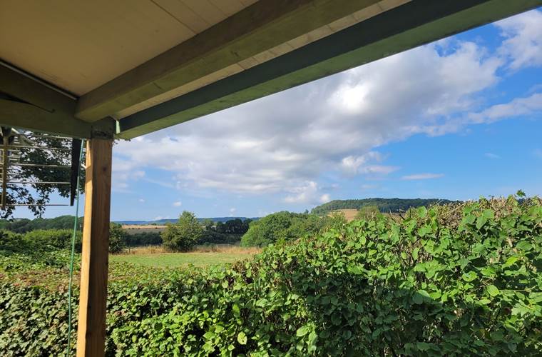 vue de la terrasse