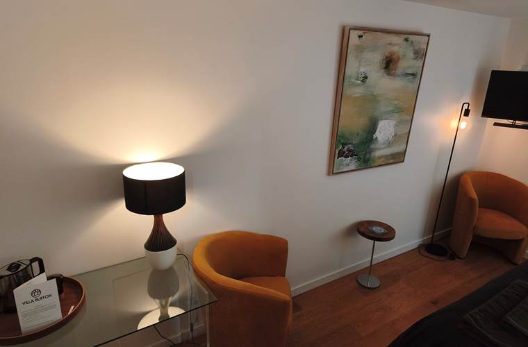 Villa Buffon Angers Chambre Patio 1