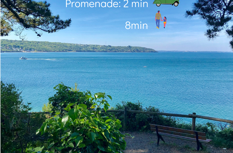 promenade_vacance_mer_finistere_pas cher_le relecq kerhuon_chien_evea garden_location