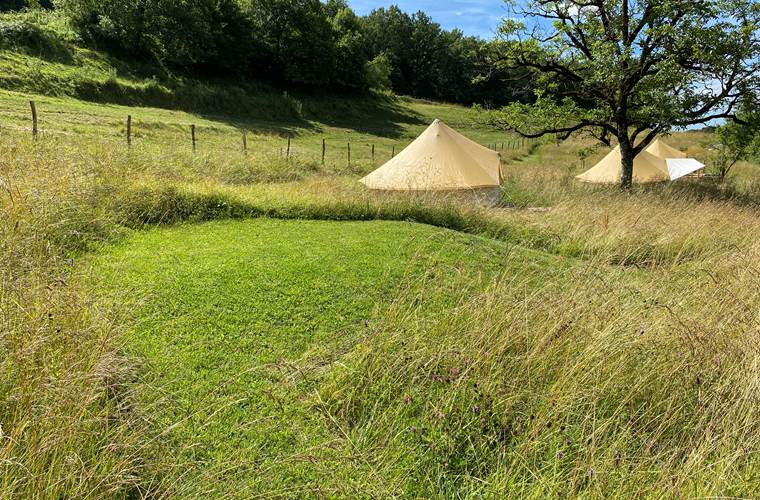 Montez votre tente - emplacement nu