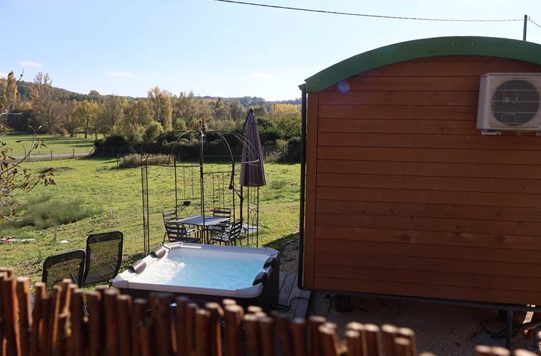 vue sur jardin SPA