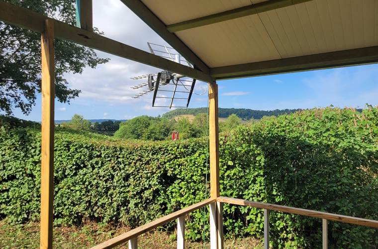 vue de la terrasse