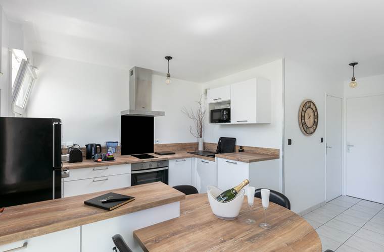 cuisine_vacance_mer_finistere_pas cher_le relecq kerhuon_chien_evea garden_appartement location