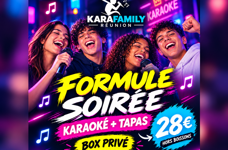Soirée karaoké Formule tapas à 28 €
