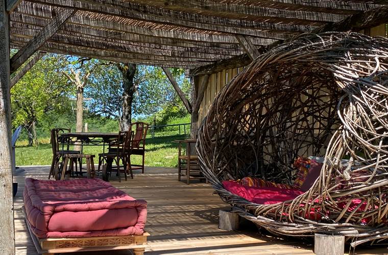 Pergola cocooning
