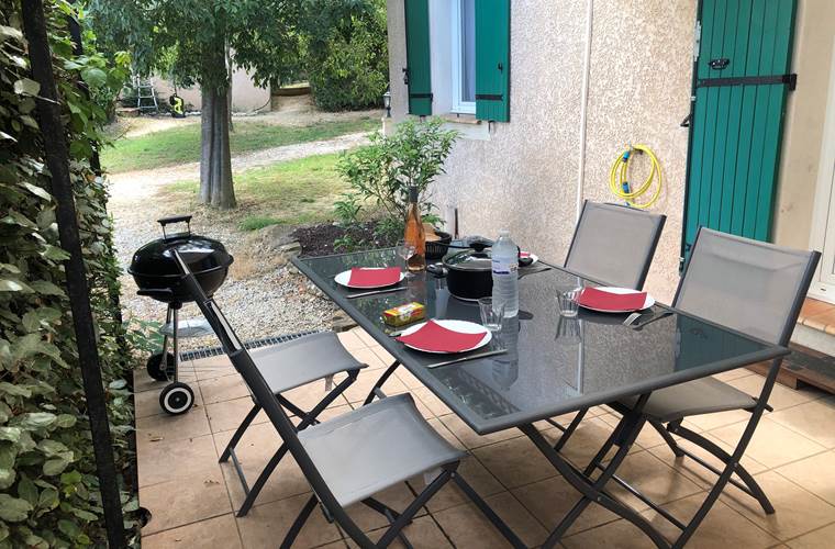 Les Mazets du Rouret - terrasse