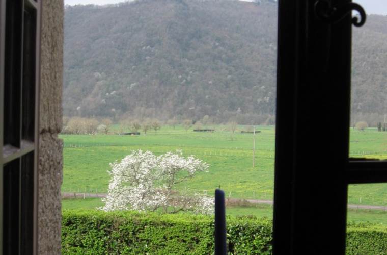 chambre Dordogne : vue sur la plaine