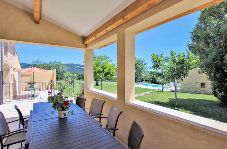 terrasse grand gîte