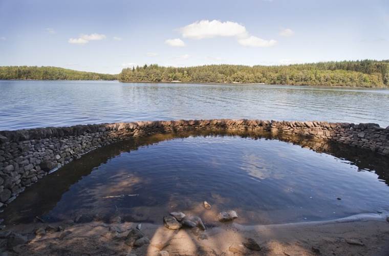 le lac de Vassivière