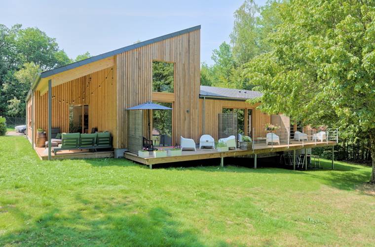 Privé-terras op het gelijkvloers