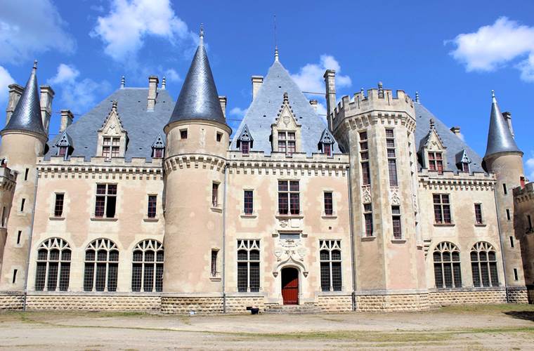 24- Saint Michel de Montaigne - Château de Montaigne -  vue de face
