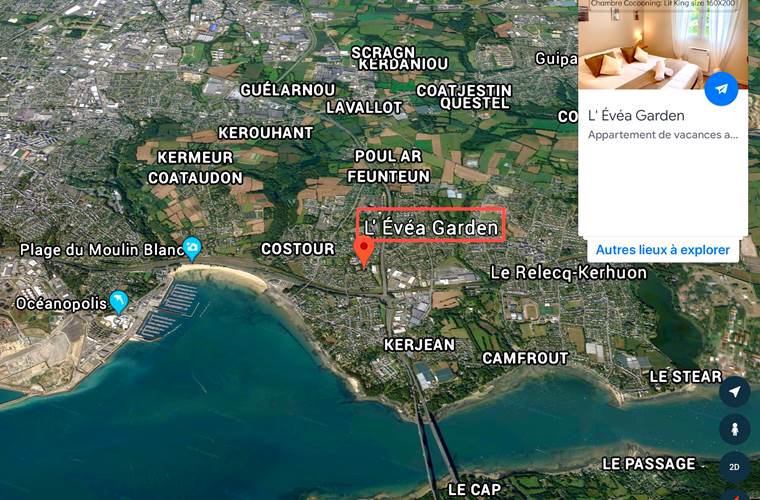 situation_vacance_mer_finistere_pas cher_le relecq kerhuon_chien_evea garden_location