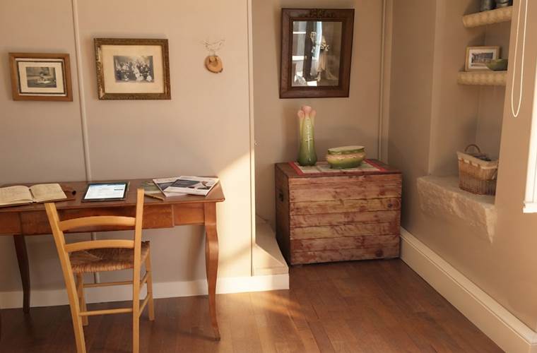 la chambre côté jardin