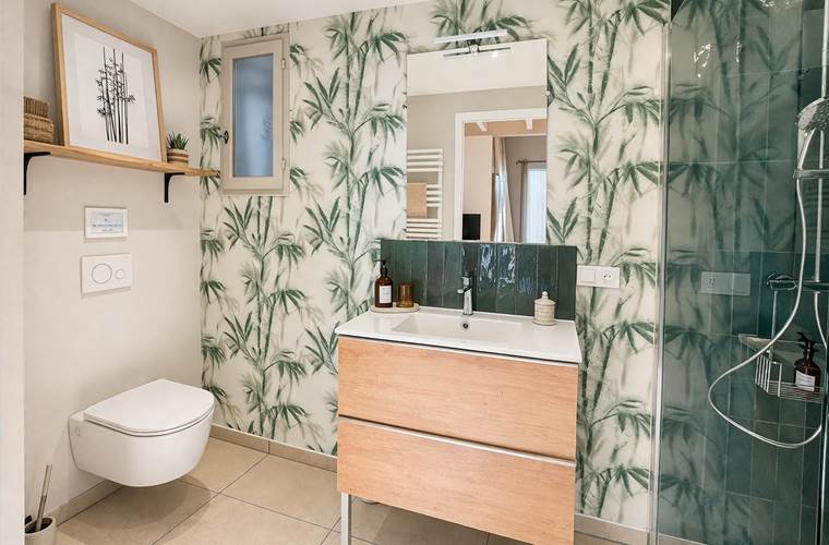 Le Bambou salle de bain