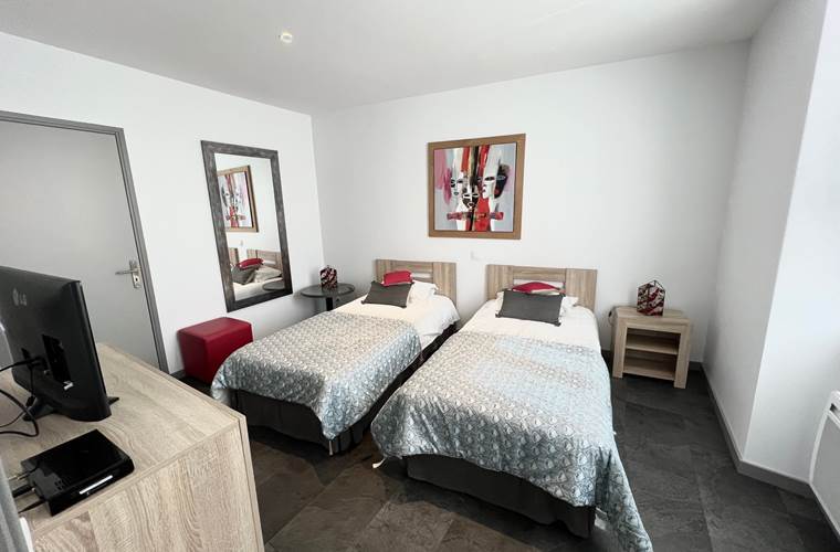 chambre 2 lits jumeaux