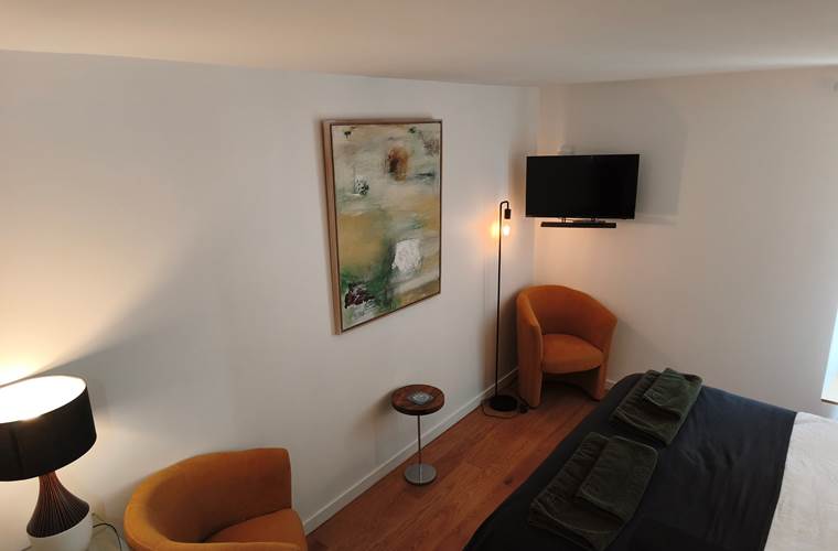 Villa Buffon Angers Chambre Patio 1