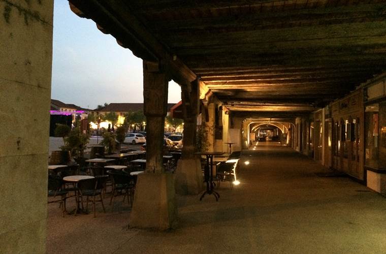 Marciac, bastide typique du Gers