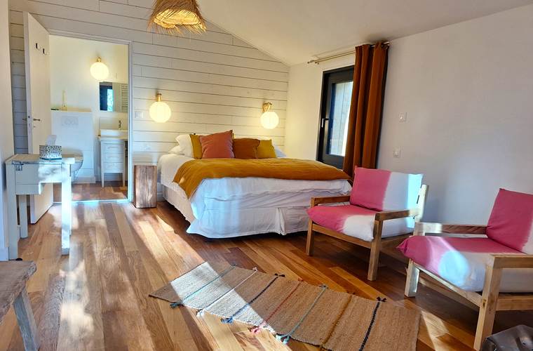Gîte de la Bergerie, chambre Logoden