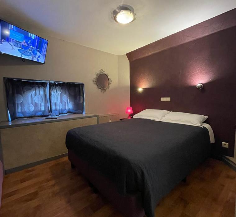 Vue de la Chambre n°3  Twin ou Double pour bien se rendre compte de sa description mais pas de sa dimension.