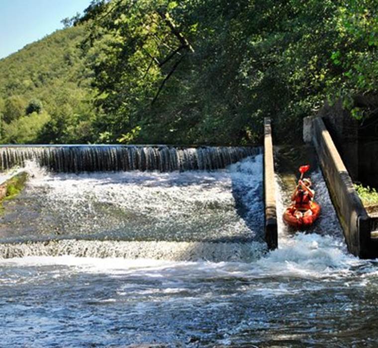 Passe à canoe kayak Gorges de l’Aveyron