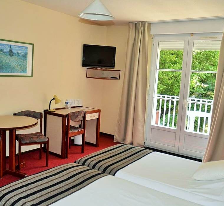 chambre coté jardin