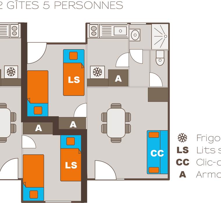 PLAN-gite 5 personnes