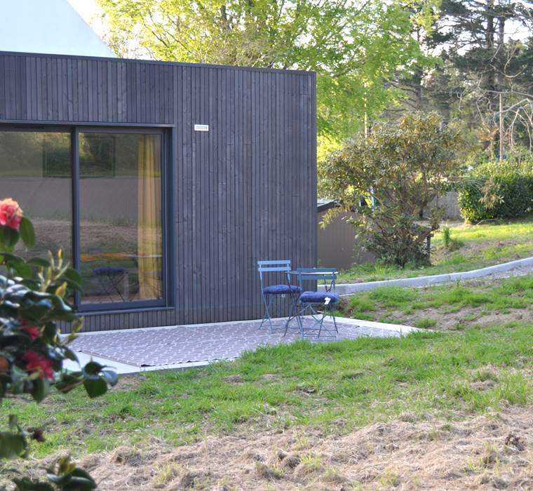 Ty Kerleguer - terrasse vue jardin