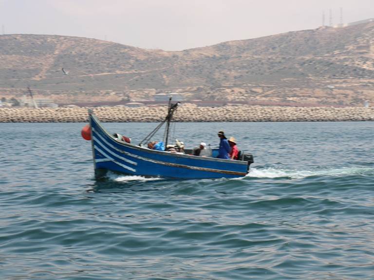 Barque de pêche : traditionnelle et fiable.