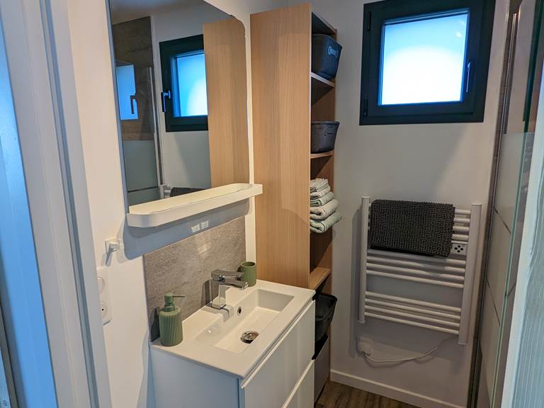 salle de douche Petit gîte - La Rogeraie Cap gris nez