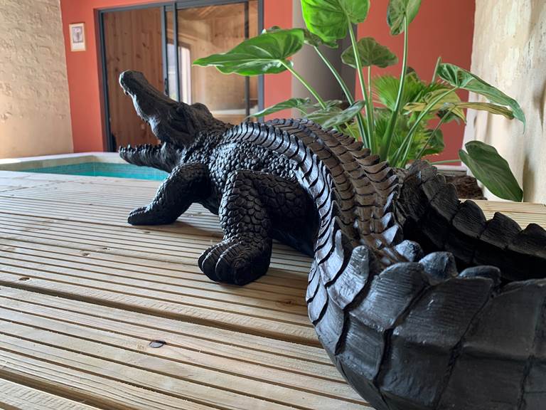 L'espace bien-être, privatisé à la chambre CocOon