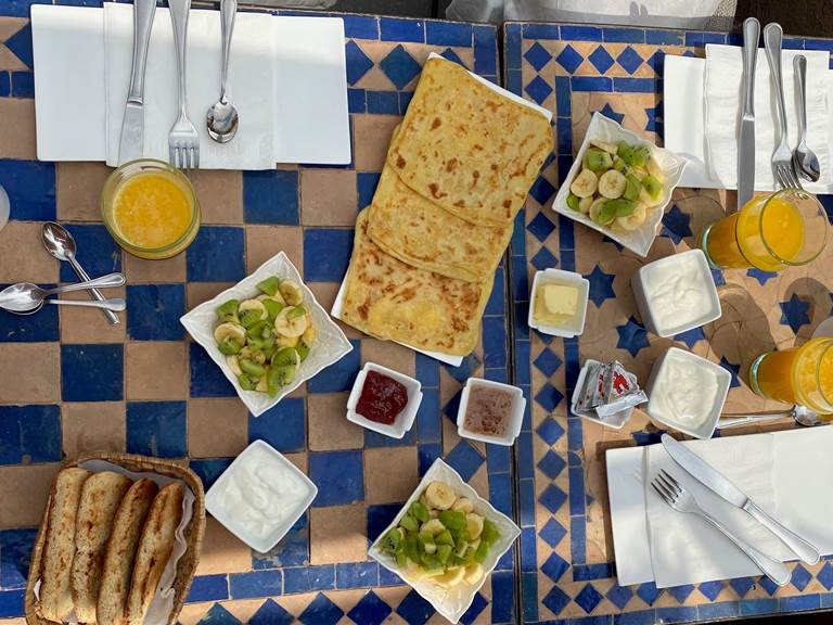 IMG_Marrakech _Riad Djebel_ petit dejeuner