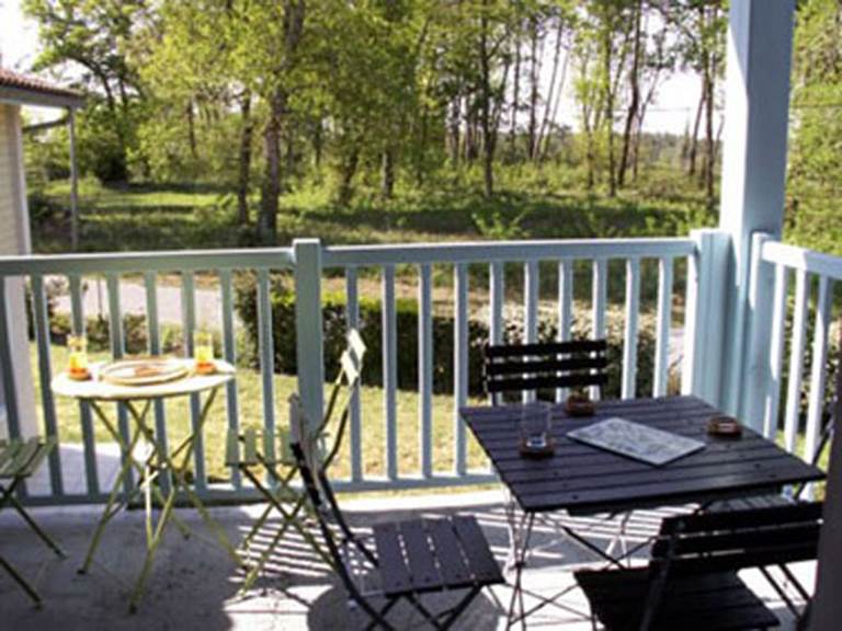 Terrasse des chambres d'hôtes