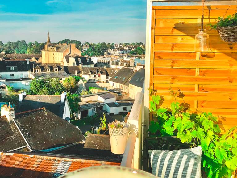 Balcon le matin
