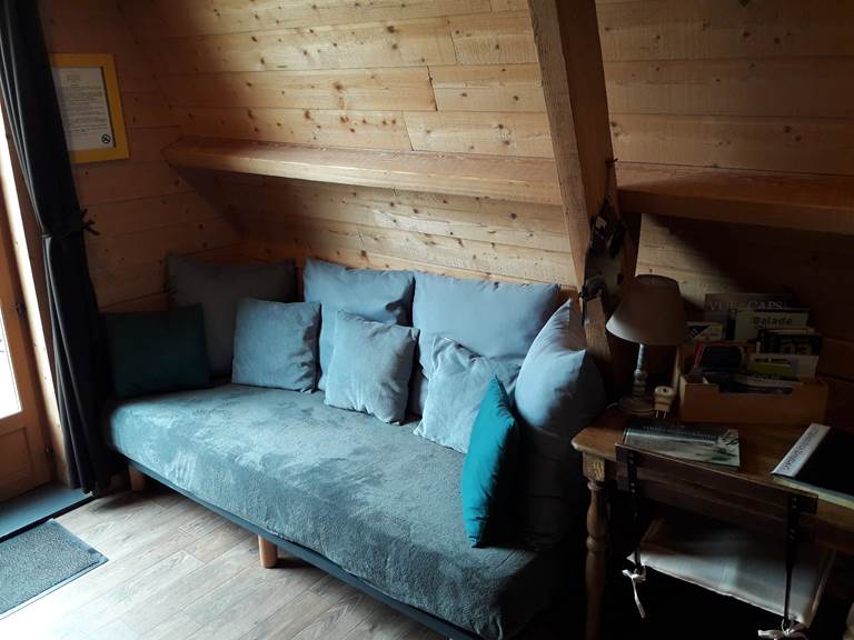 Chambre 1-Cap gris Nez coin Salon/lit d'appoint 3ème personne