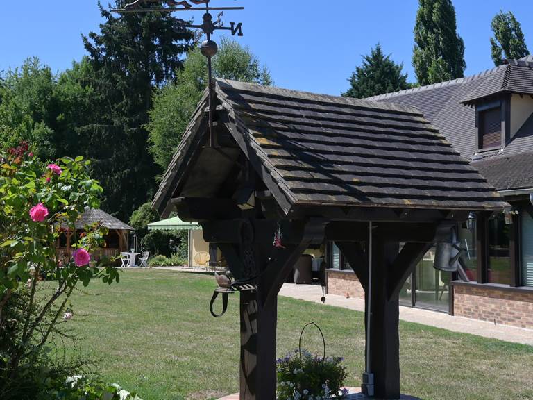 L'entrée du parc L'Escale Nature