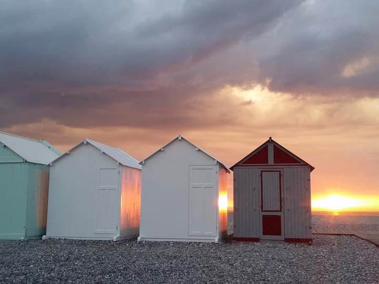 Cayeux sur Mer en Baie de Somme gites La Baie des Remparts en France