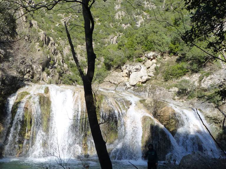 Gorges du Termenet - grande cascade