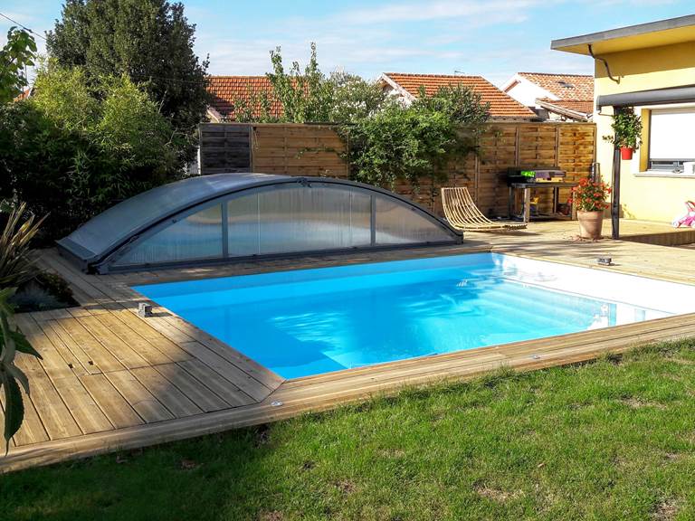 Gentilhommière sur jardin : Piscine sécurisée