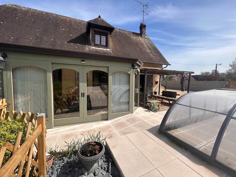 La véranda du Gîte