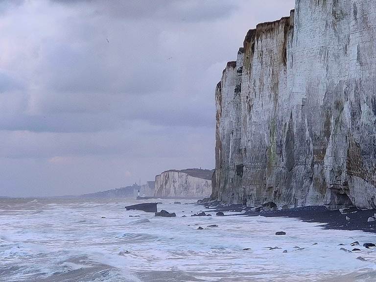 Les falaises Ault Baie de Somme Gites La Baie des Remparts