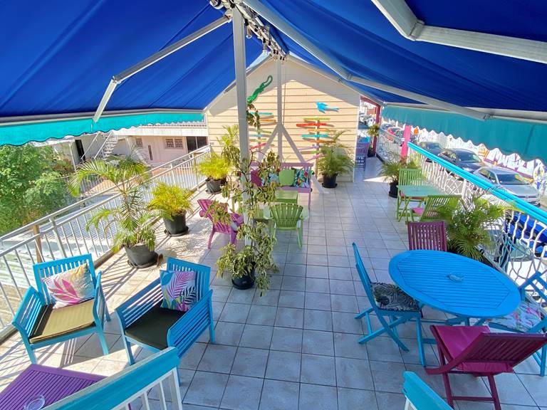 terrasse conviviale