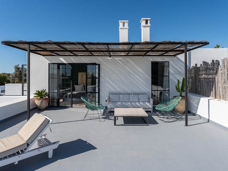 terrasse sur le toit