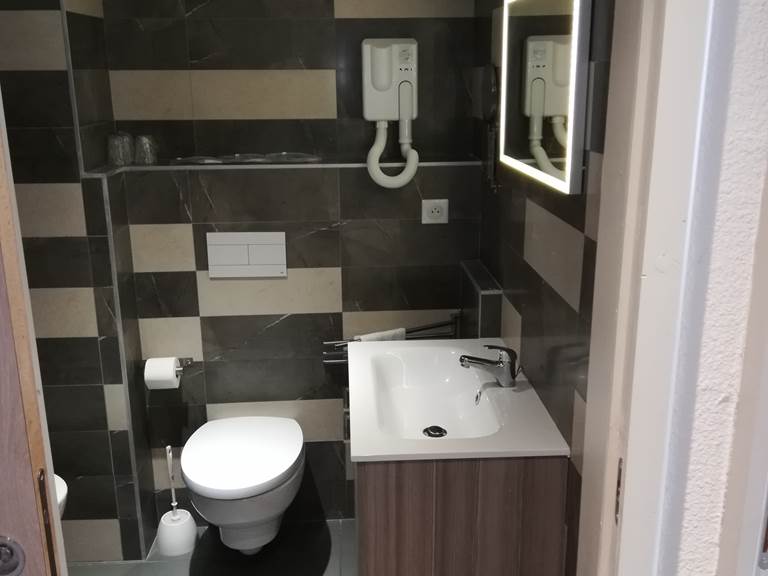 vue de la salle de bain