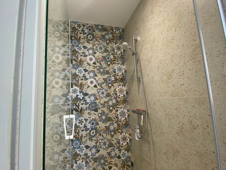 La douche à l'italienne