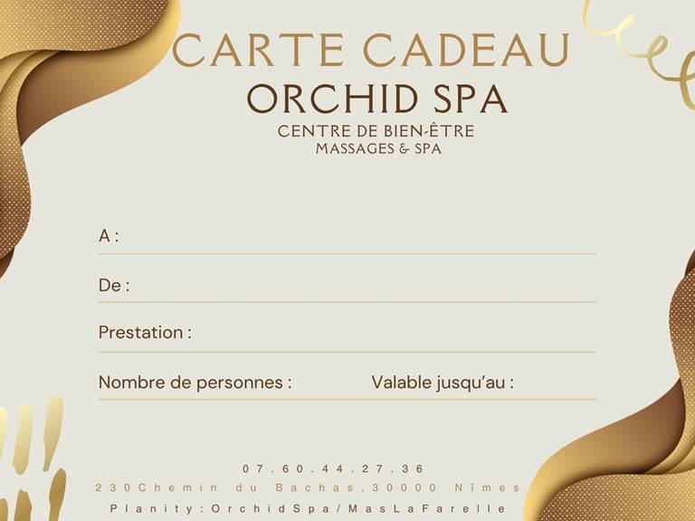 Gold Brown Minimalist Modern Gift Certificate